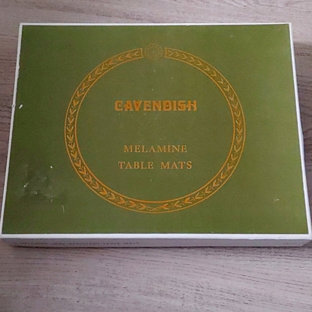 Cavendish placemats from the 70's